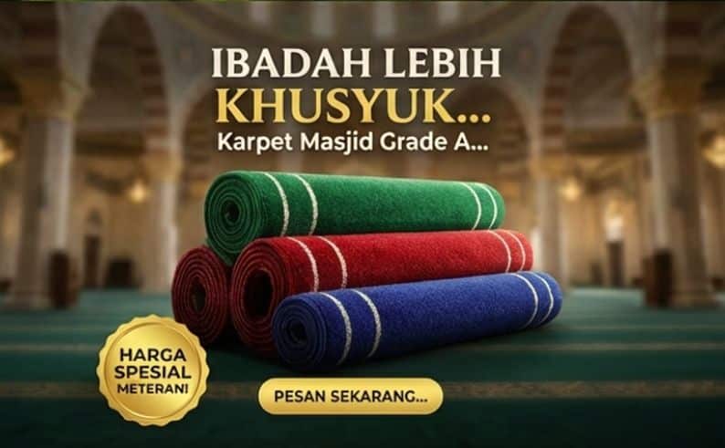 jual karpet masjid meteran grade a premium jual karpet masjid meteran grade a premium